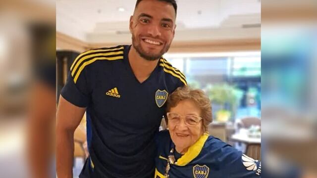 María Valenzuela, la abuela cipoleña que cumplió su sueño de conocer a Sergio Romero, el arquero de Boca.