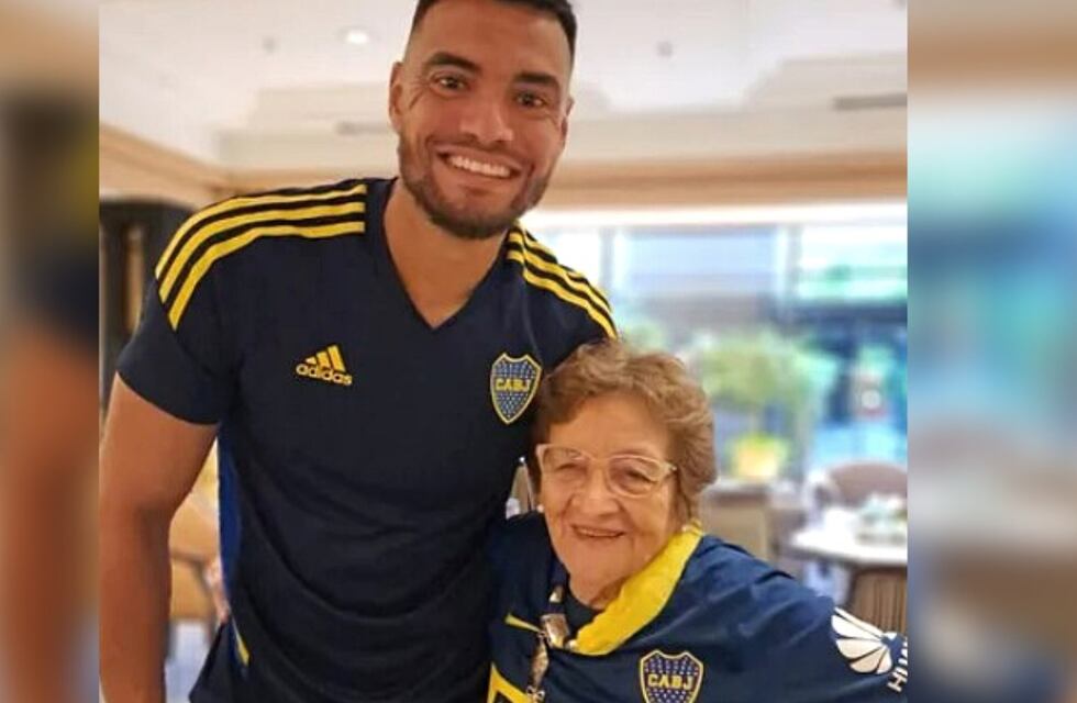 Video: la abuela bostera de Cipolletti pudo cumplir su sueño de conocer a “Chiquito” Romero