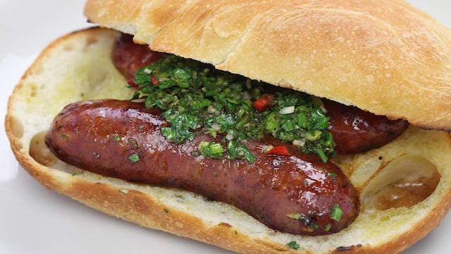 Choripán, el mejor hot dog del mundo