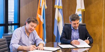 Melella firmó convenios con el CFI para acciones sustentables con el Medio Ambiente