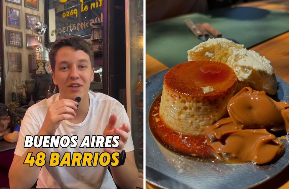 Se propuso comer en un bodegón de cada barrio de Buenos Aires sin canjes: “Quiero la experiencia real”