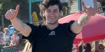 Mauro Muñoz obtuvo medalla de plata en el Nacional de Parkour desarrollado en Necochea.