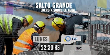 Salto Grande estará en la TV Pública.