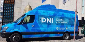 OFICINA MÓVIL.  (Gentileza Renaper)