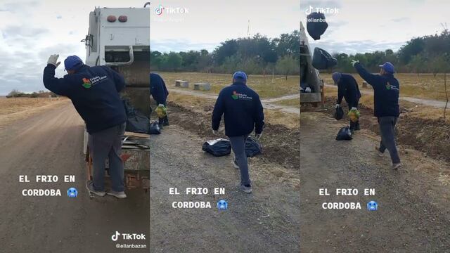 El video fue compartido por un joven tiktoker cordobés y rápidamente se viralizó.