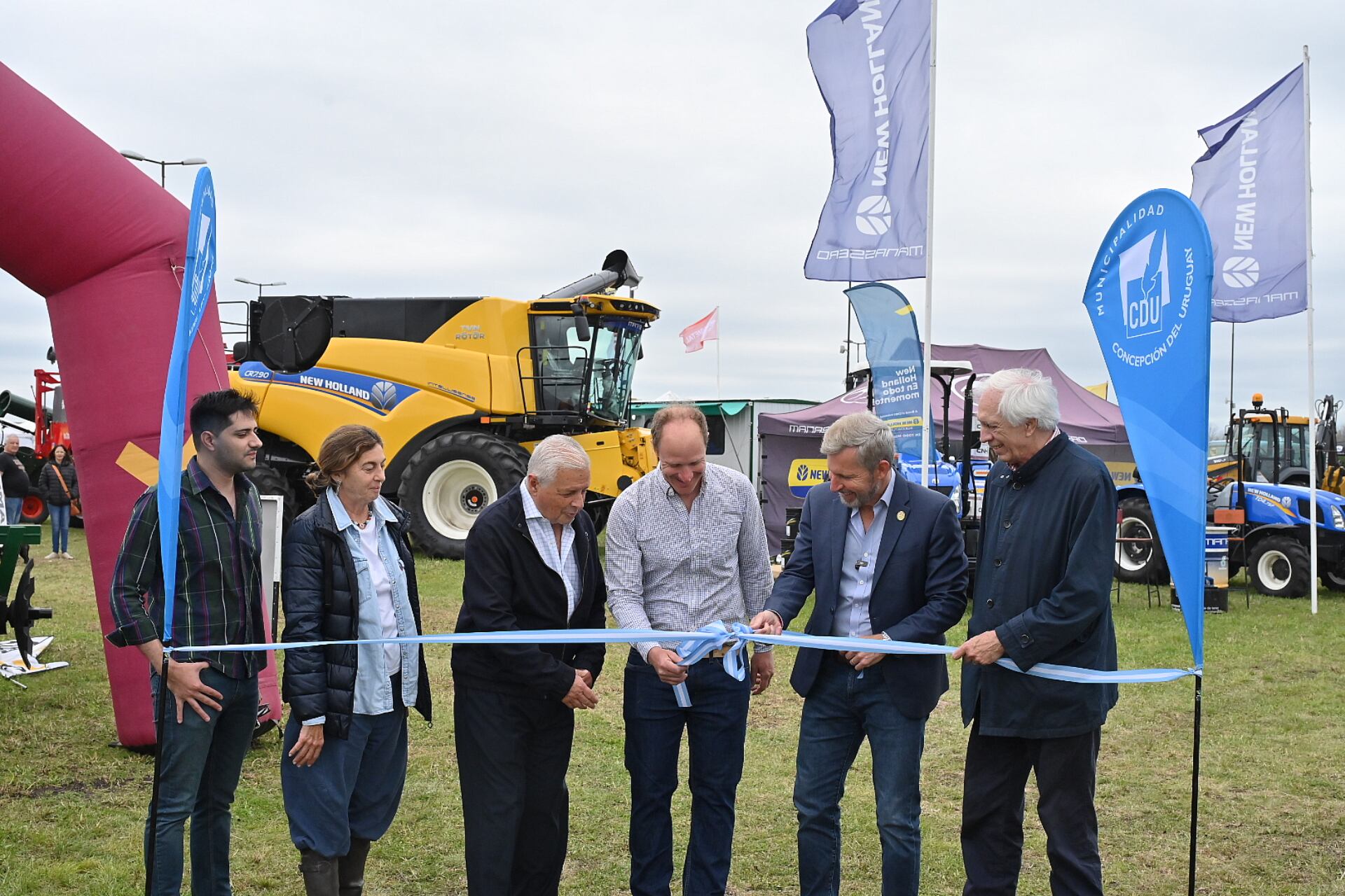 Frigerio en la Expo Rural de Concepción del Uruguay