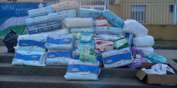 Más de 11 mil pañales juntaron por la solidaridad bahiense