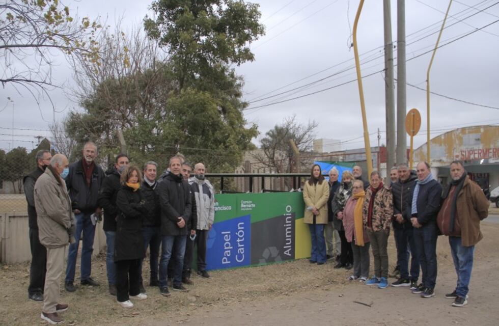 Fué inaugurado un nuevo punto verde en la ciudad