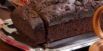 La receta de un budín de chocolate fácil de hacer.