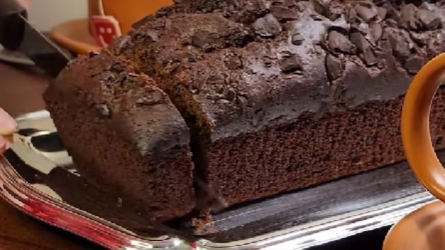 La receta de un budín de chocolate fácil de hacer.