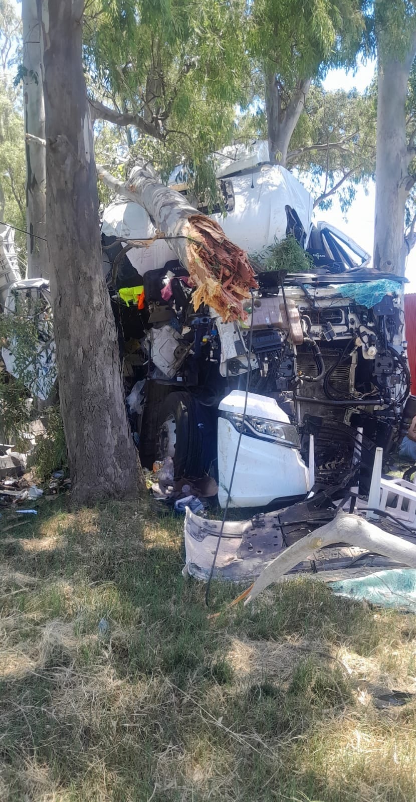 El despiste ocurrió en la Ruta 7.