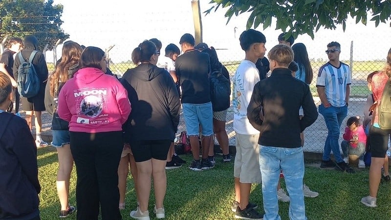 Messi, el ídolo de todos.