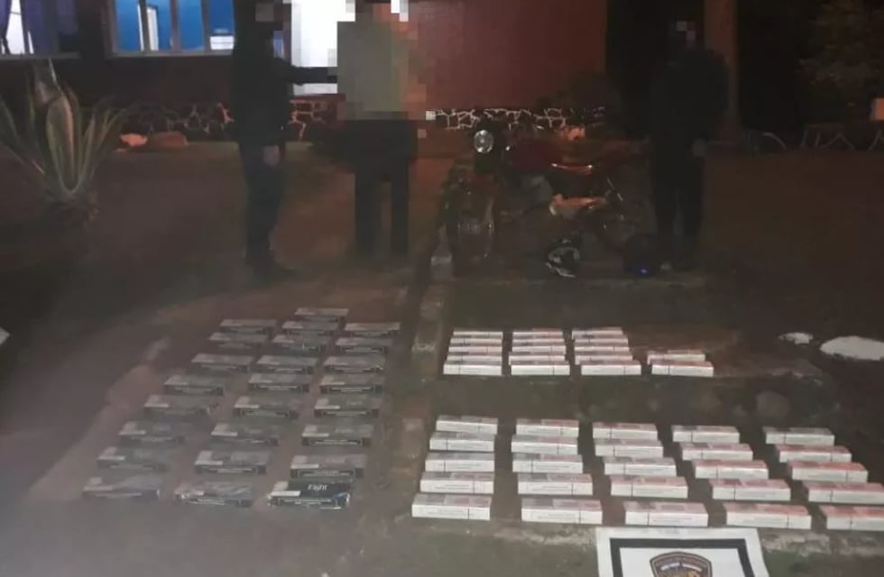 Contrabando de cigarrillos en El Alcázar