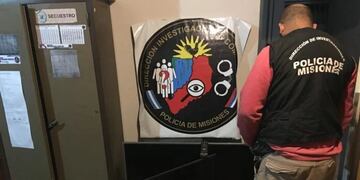 Secuestraron dos televisores fuera de una vivienda en Posadas.