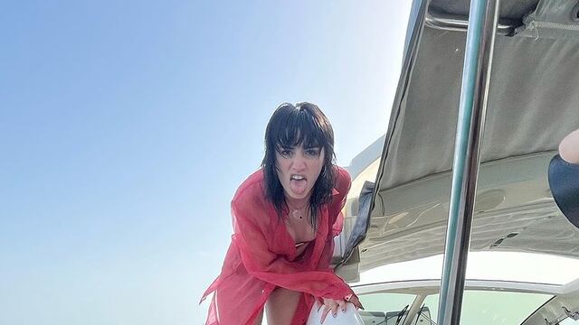 Lali Espósito se mostró desde sus vacaciones.