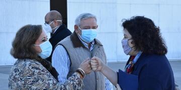 La ministra de Salud de la Nación Carla Vizzotti visitó Santiago del Estero.