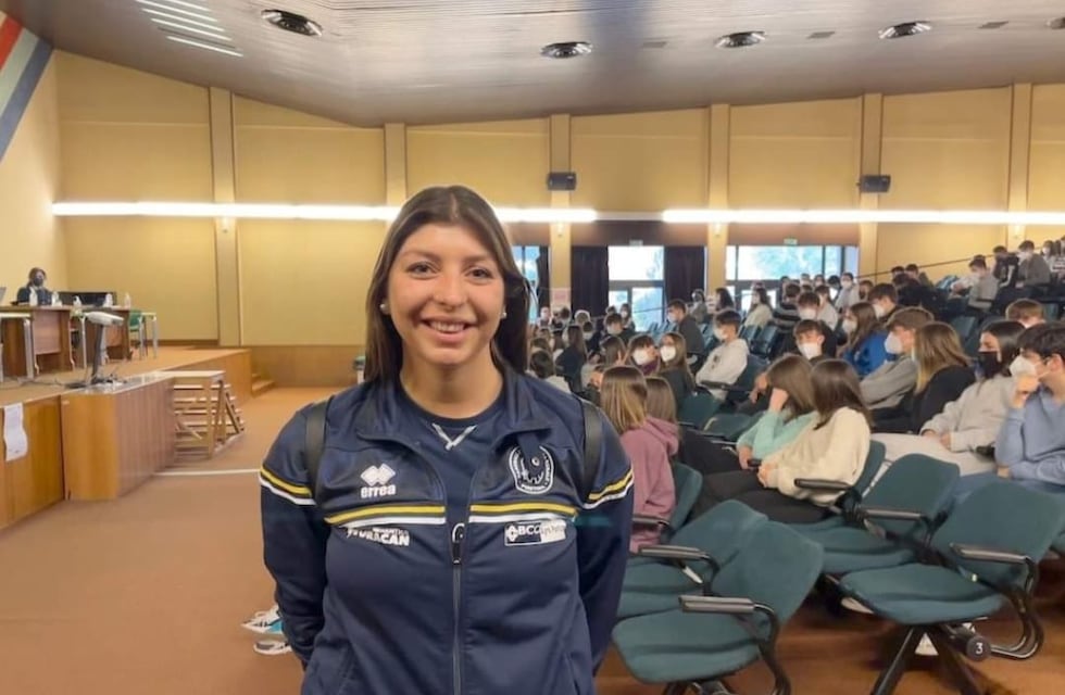 Una mendocina en el seleccionado italiano de handball es parte de una campaña contra el bullying
