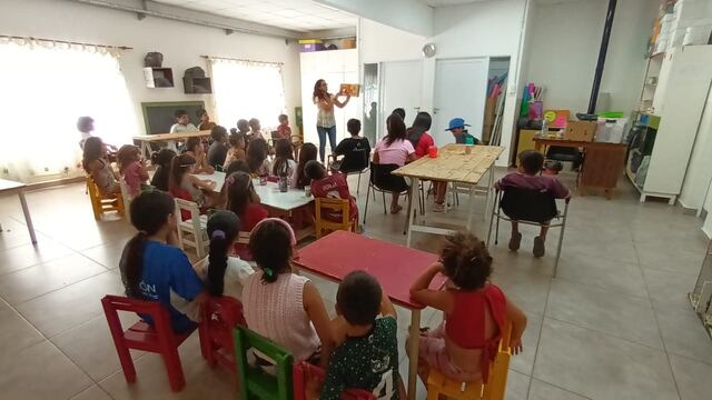 Talleres de verano en el Jardín de barrio Monseñor Zazpe