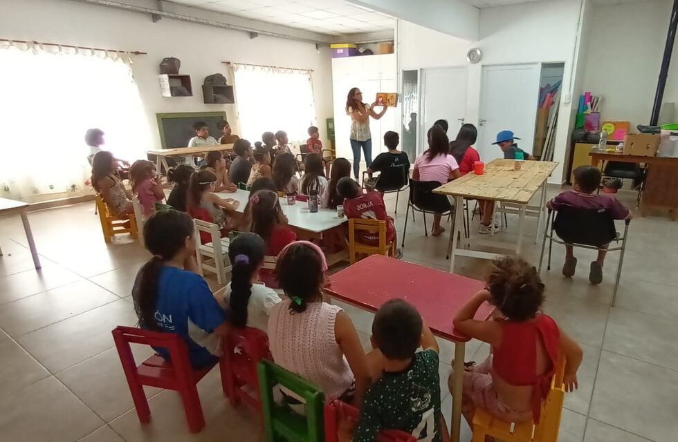 Talleres de verano en el Jardín de barrio Monseñor Zazpe