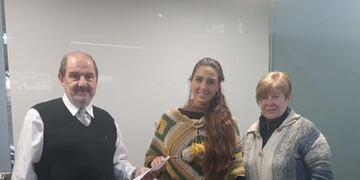 Banco Credicoop donó 20 mil pesos a la Casa de la Cultura en Soldini