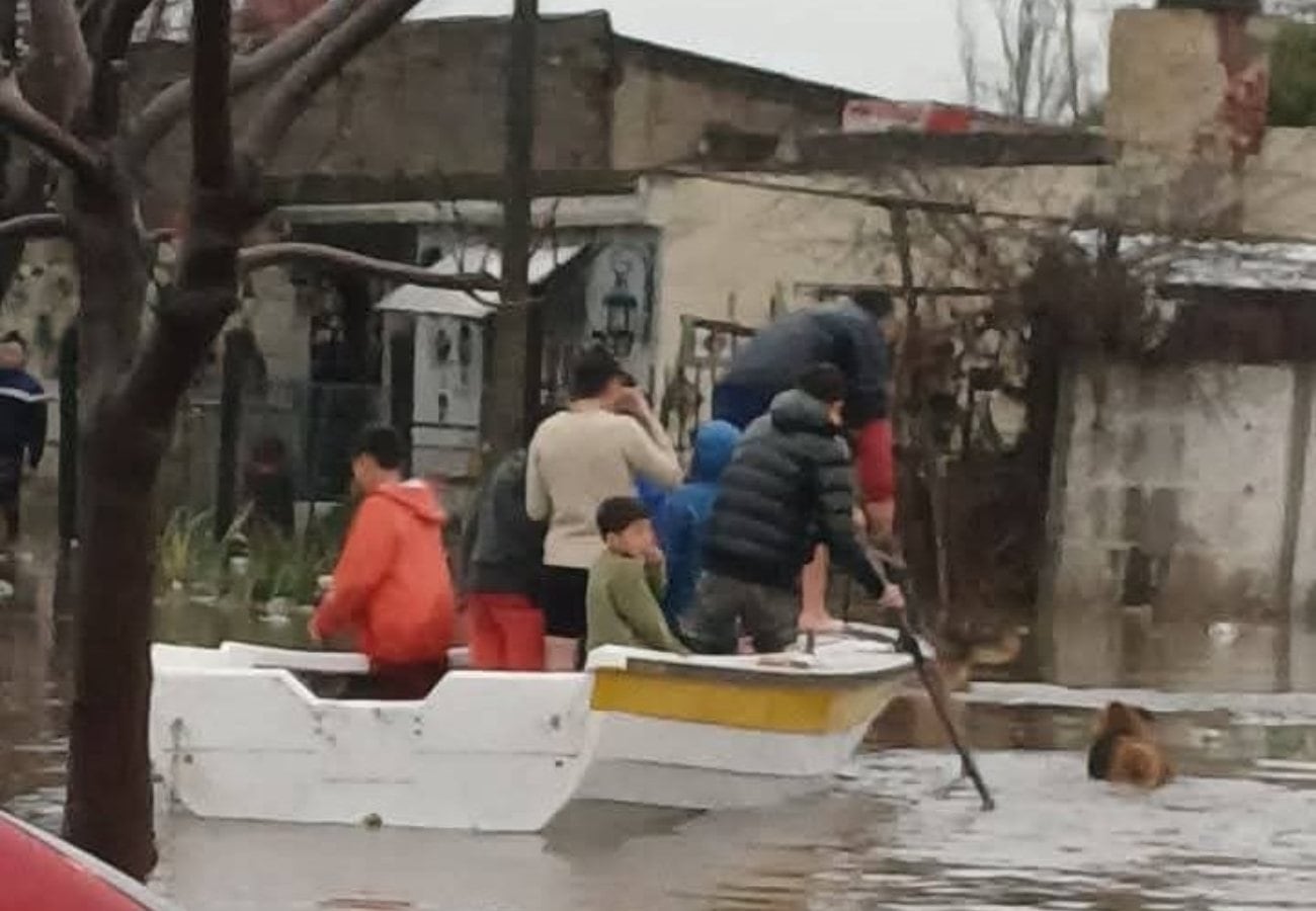 Lluvias abundantes en el sur de Santa Fe