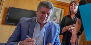 Daniel Orozco, intendente de Las Heras y candidato a Vice Gobernador en la fórmula con Omar De Marchi (La Unión Mendocina).