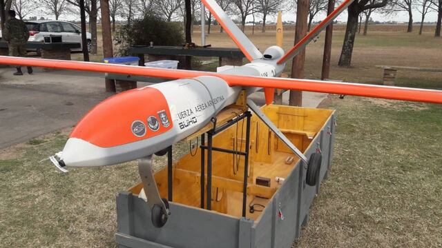 El sistema AR-1F "Búho" es parte de los recursos de la Fuerza Aérea Argentina.