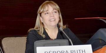Diputada provincial Débora Juárez Orieta, miembro de Juntos por Jujuy en el bloque del Frente de Todos en la Legislatura.