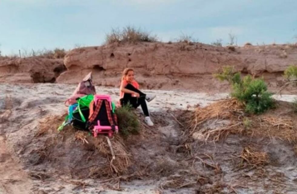 La odisea de dos hermanitas que cruzan de San Luis a Mendoza para ir al colegio