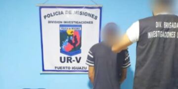 Terminó detenido tras robar en una vivienda.