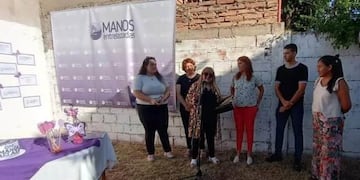 “Manos Entrelazadas” cumplió 17 años en Punta Alta