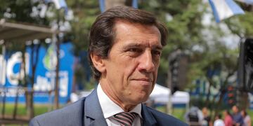 Carlos Sadir, candidato a gobernador de Jujuy por el frente Cambia Jujuy.