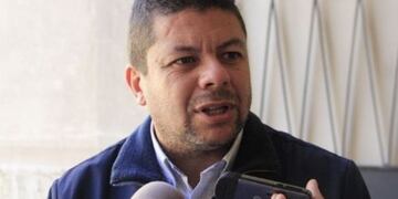 Leonardo Villalba, abogado defensor de la mujer acusada de entregar a su sobrina menor para prostituirla. Tiempo de San Juan.