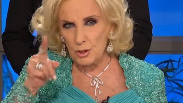 El enojo de Mirtha Legrand con su producción.
