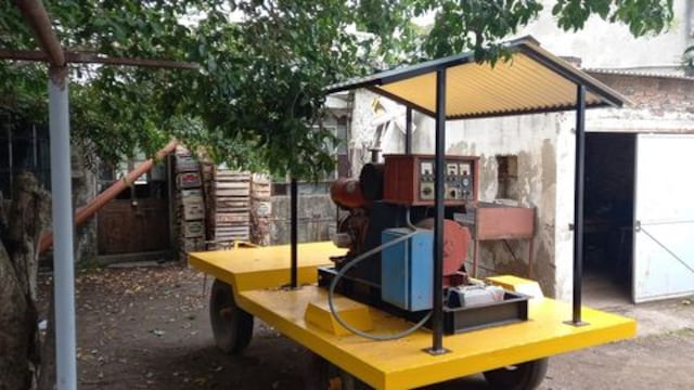 La Comuna de Pujato puso en marcha un generador abandonado desde el año 2000