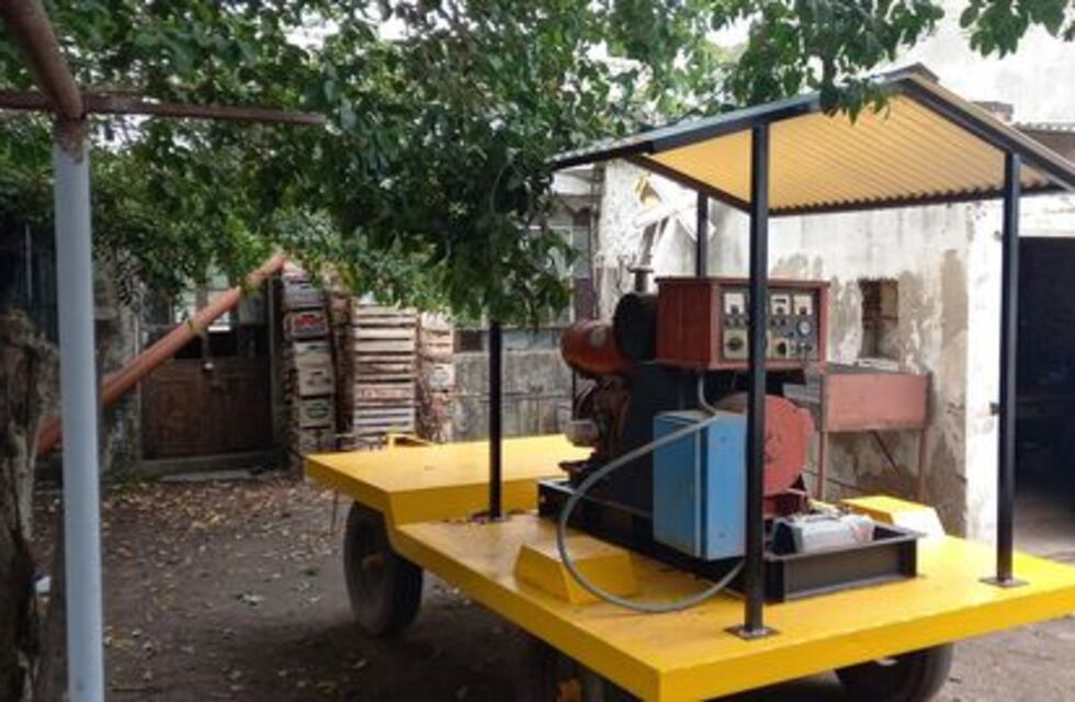 La Comuna de Pujato puso en marcha un generador abandonado desde el año 2000