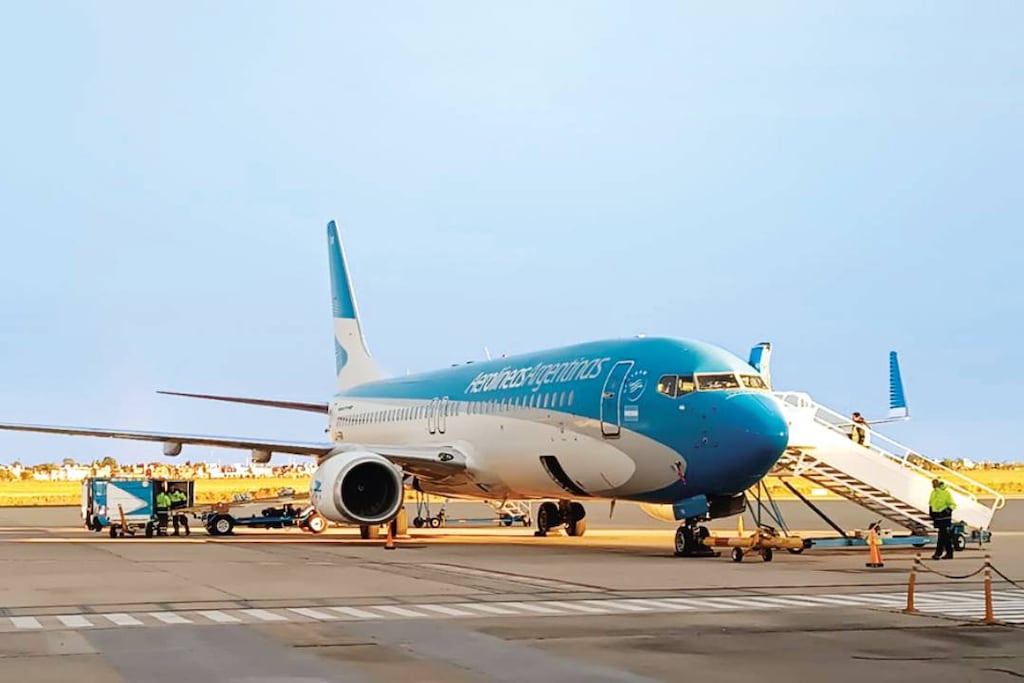 Aeropuerto Internacional Rosario "Islas Malvinas" (AIR) se preparara para la reapertura. Gentileza Gobierno Provincial.