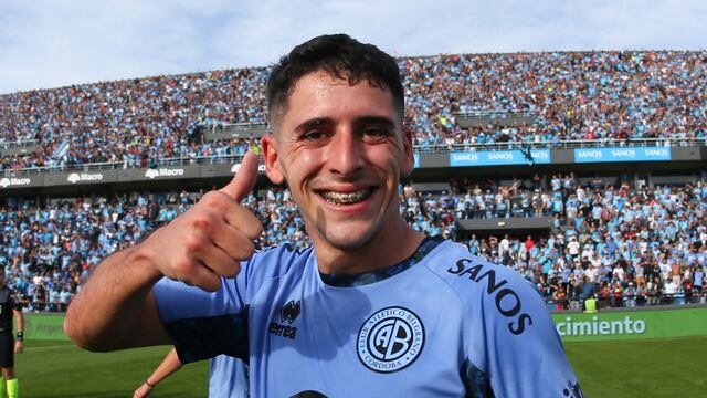 Ulises Sánchez, de los mejores en Belgrano en Liga Profesional, listo para un nuevo torneo (Prensa Belgrano).