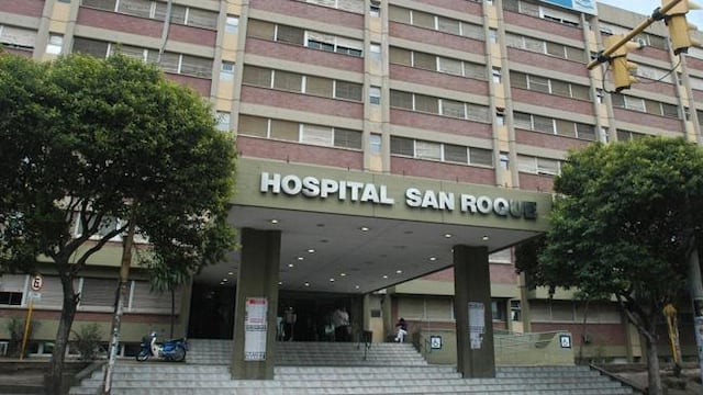 La víctima fue derivada al Hospital San Roque.