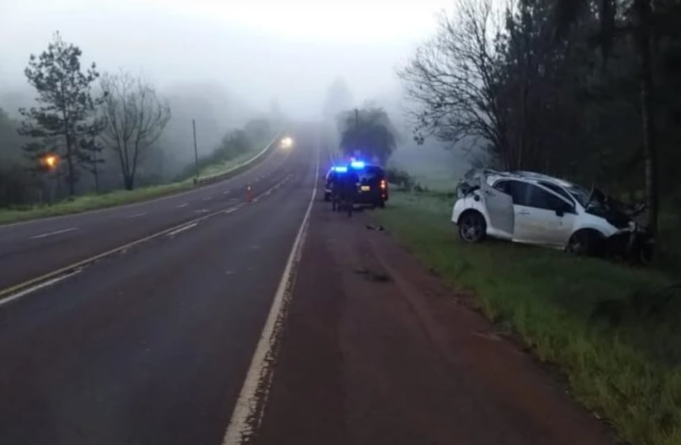 Accidente vial en Eldorado dejó un saldo de dos heridos