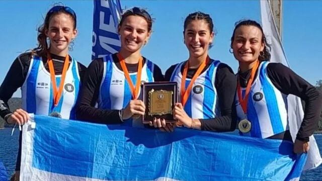 Podio para la Selección Argentina en el Sudamericano de Rema, en Chile, con mendocinas triunfadoras.