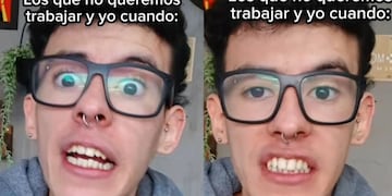 Tiene 21 años y no siente la obligación de trabajar.