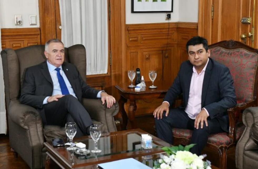 Reunión entre Jaldo y el legislador Leopoldo Rodríguez