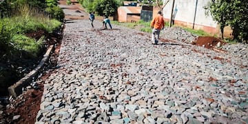 Eldorado: ejecutan tareas de limpieza y arreglo en varios barrios.