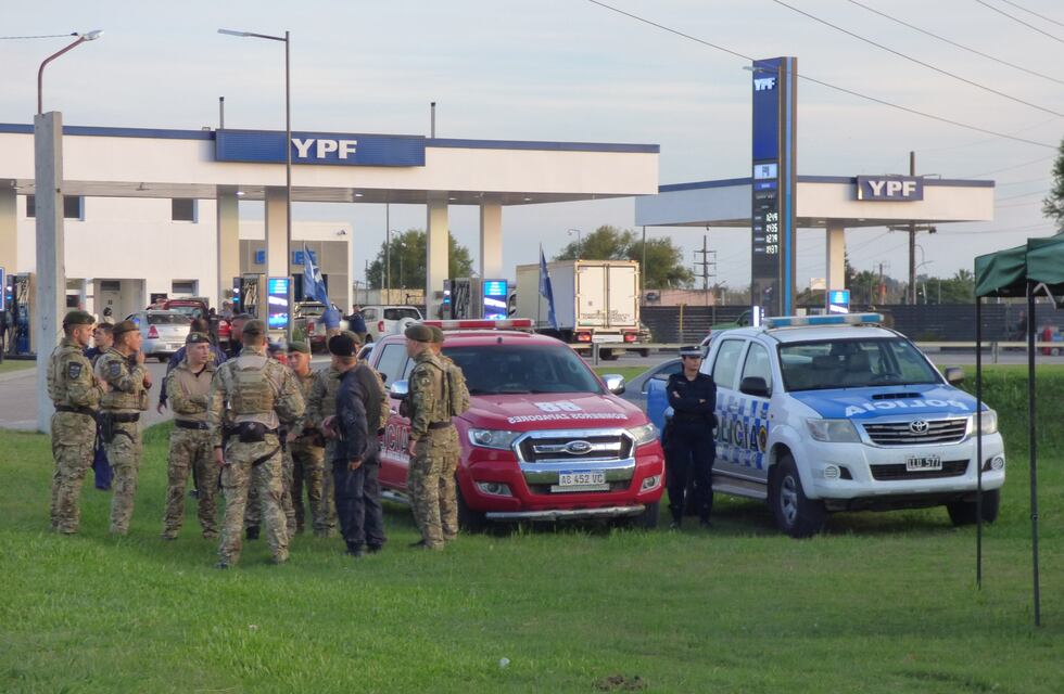Importante operativo de seguridad en Gualeguaychú por la quema de estupefacientes
