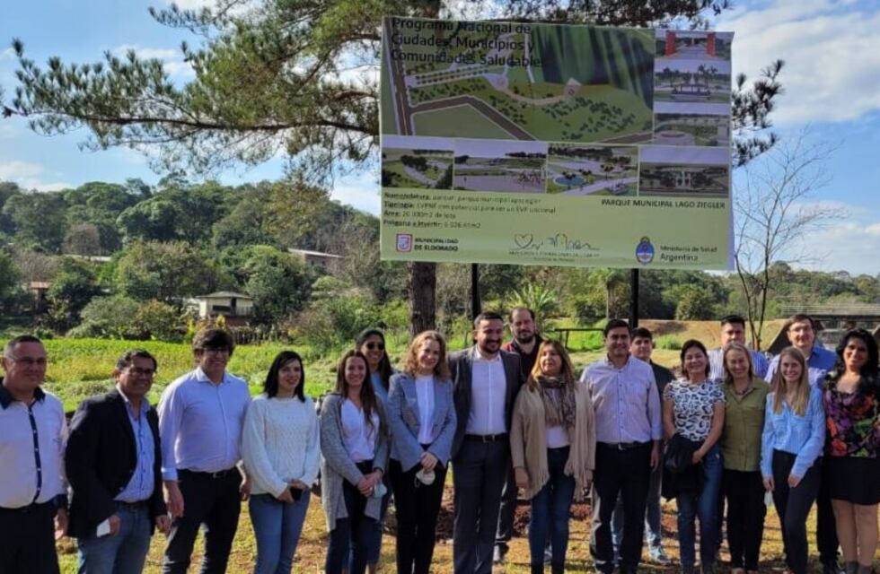 Autoridades nacionales y municipales recorrieron el Lago Ziegler