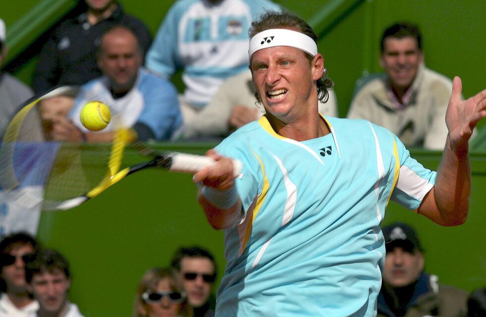 David Nalbandian volvió al tenis con derrota en la Copa de Leyendas