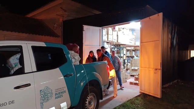 arribaron insumos hospitalarios para el Centro de Salud