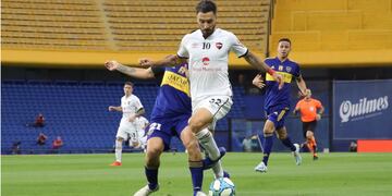 El ex River Plate fue titular en la Bombonera. (@canoboficial)