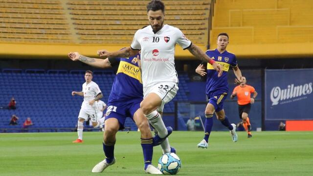 El ex River Plate fue titular en la Bombonera. (@canoboficial)